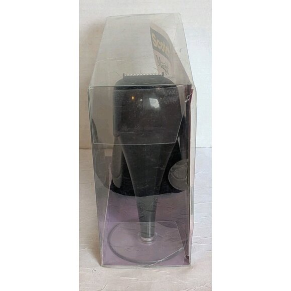 NOS Scotch Magic Tape Dispenser Black Stiletto High Heel Shoe 3M Office 2011 Fun - Picture 7 of 13